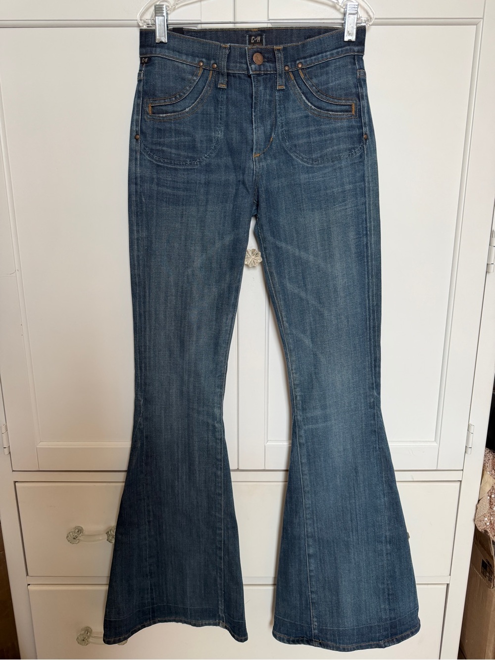 Citizens Of Humanity Indigo Flare Jeans- 25